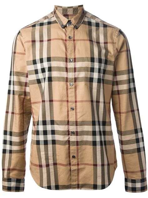 burberry shirt not simmethric|burberry shirts for men.